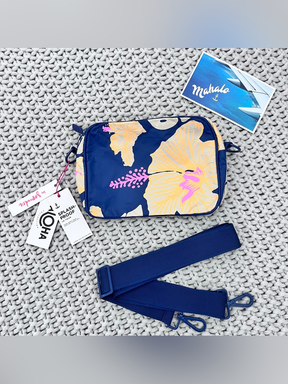 Aloha Collection• LE TOUR Pape'ete Cross Body Bag Purse